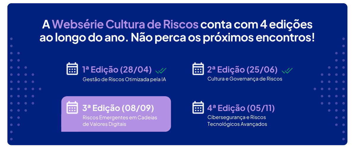 Banner LP Webserie Cultura de Riscos 3 Banner LP Webserie Cultura de Riscos 3